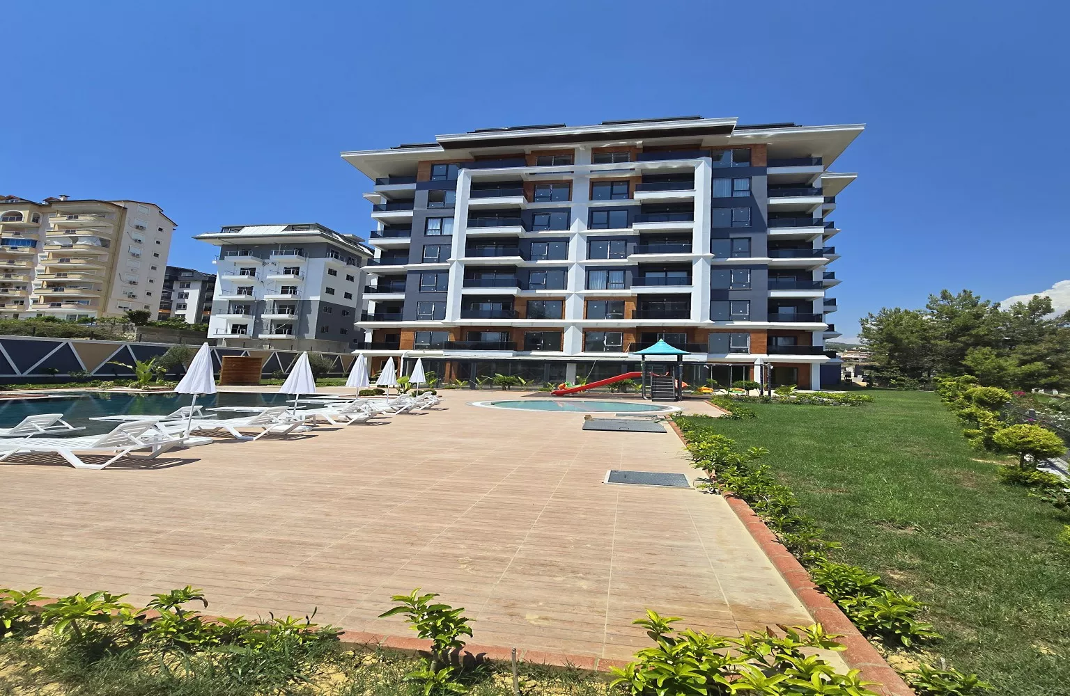 1+1 Wohnung zum Verkauf Alanya Avsallar