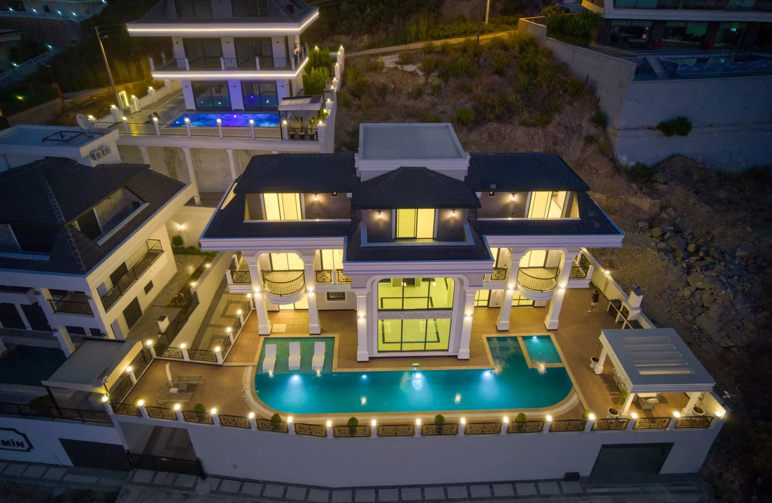 Satılık Deniz Manzaralı 5+2 Villa, Kargıcak Alanya