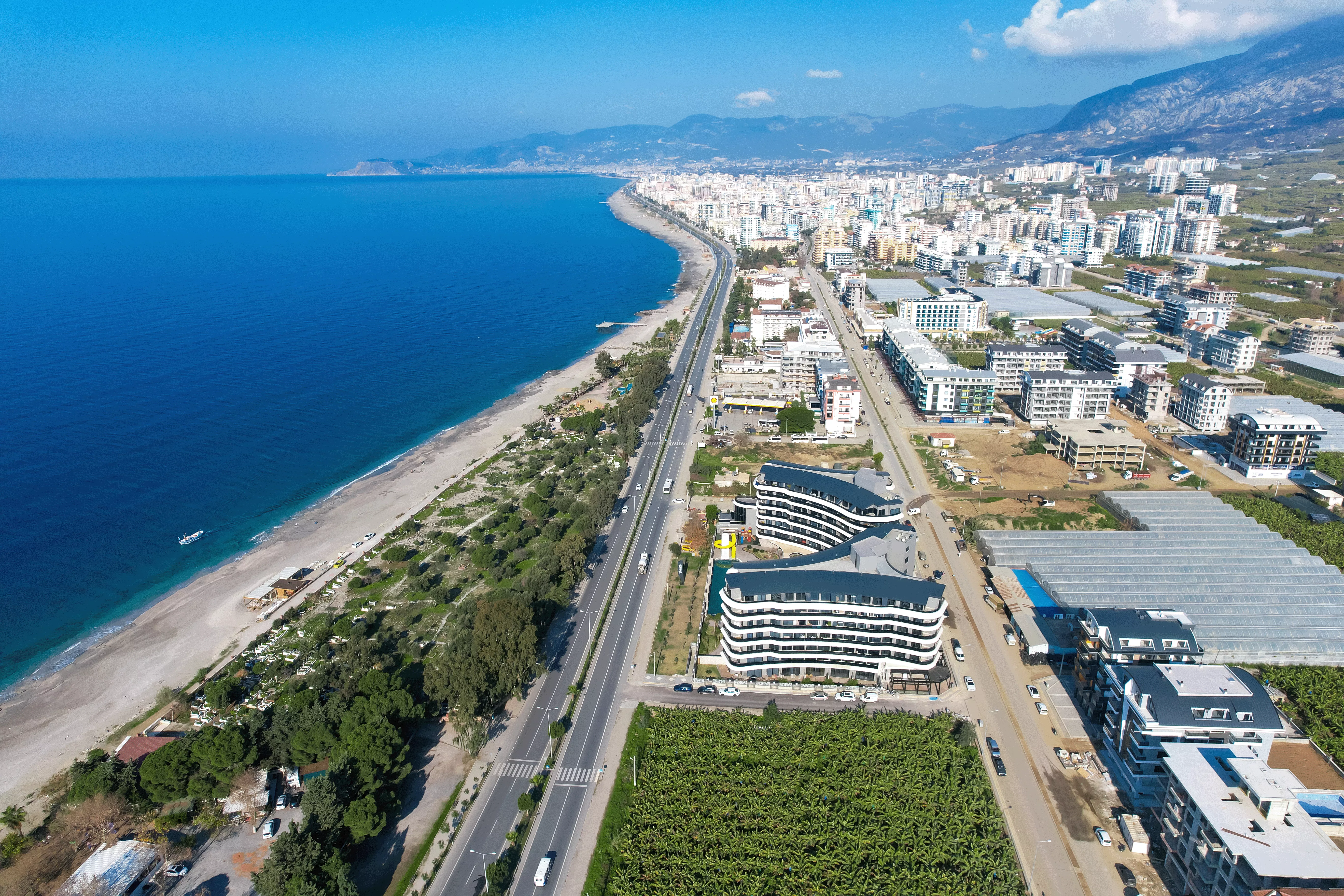 Deniz ve Doğa Manzaralı, Satılık 1+1 Lüks Daire - Alanya