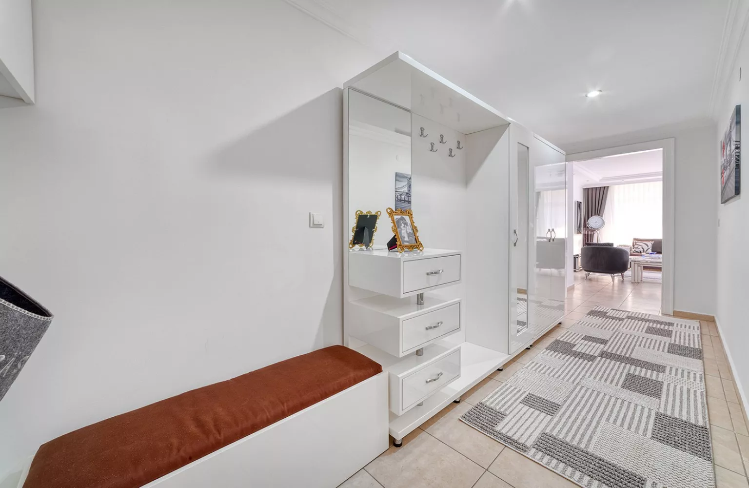 شقة دوبلكس 4+2 واسعة وفاخرة في مدينة الانيا منطقة جيكجلي