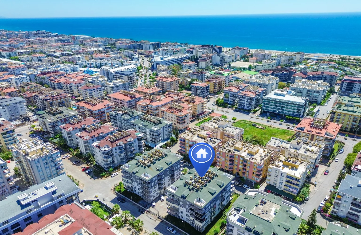 Alanya Oba'da Mobilyalı 2+1 Daire - Plaja Yakın!