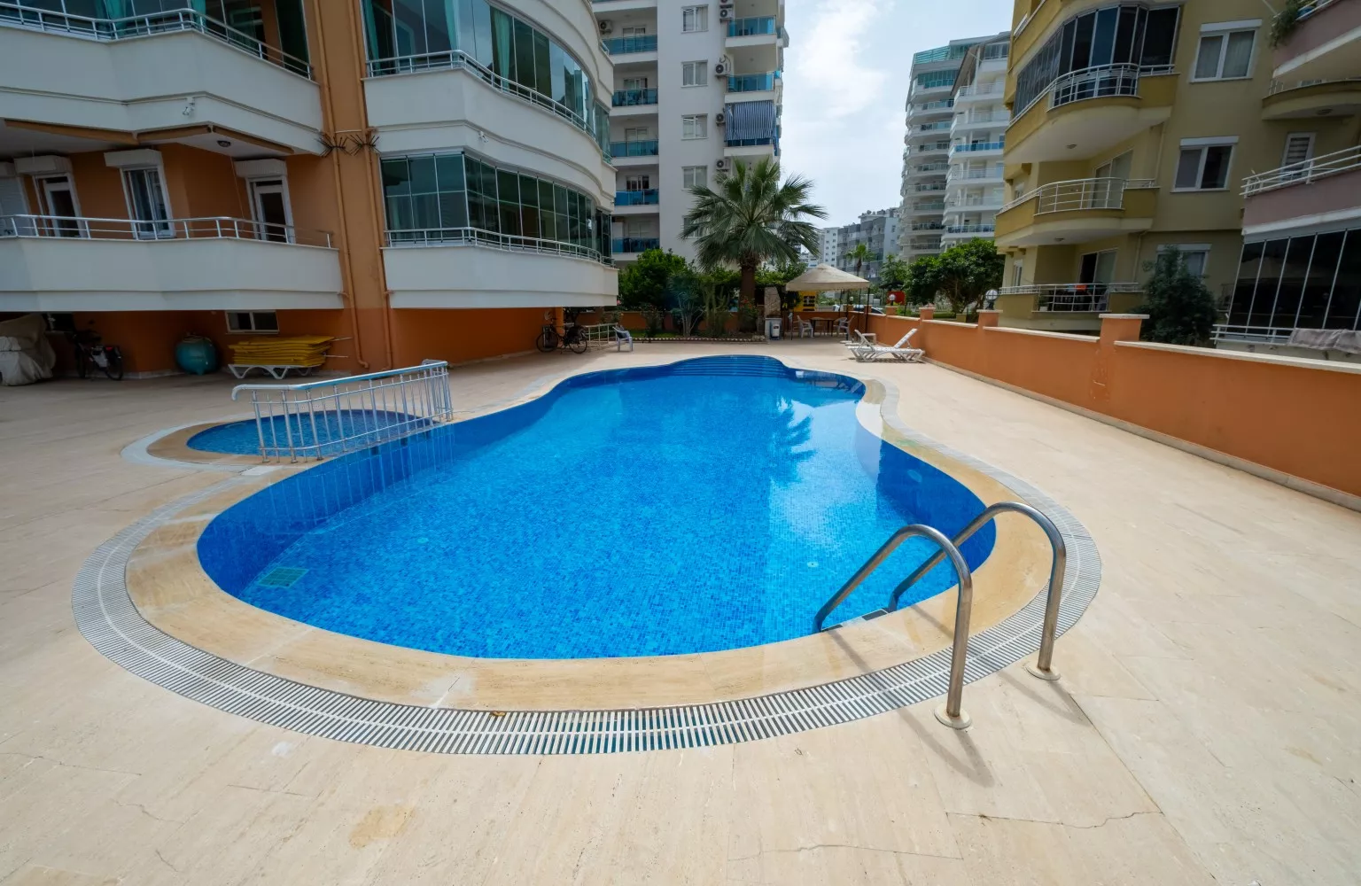 Deniz Manzaralı, 2+1, 130 m², Mobilyalı Daire Alanya