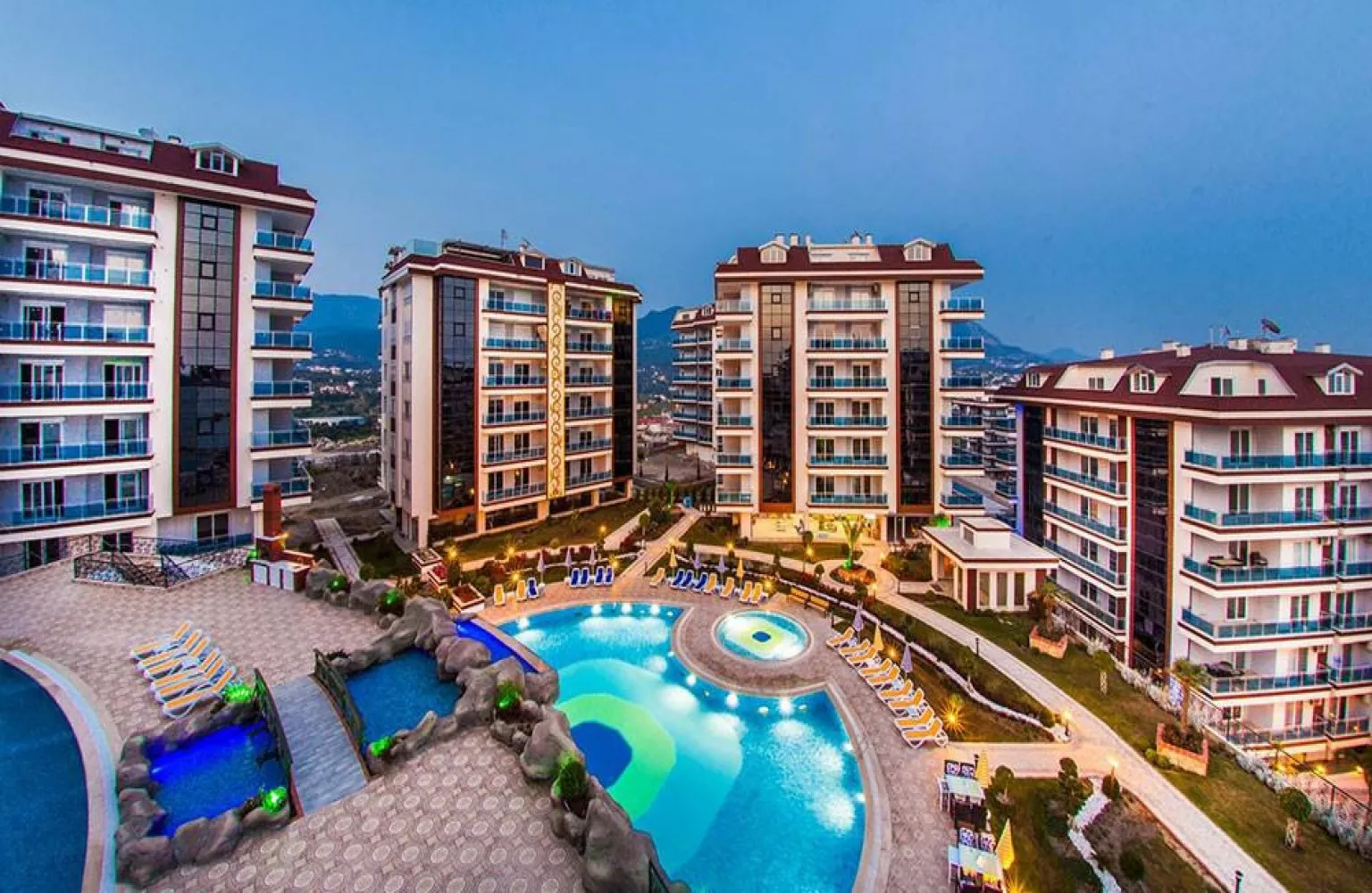Alanya Another World Sitesi'nde Satılık 2+1 Daire