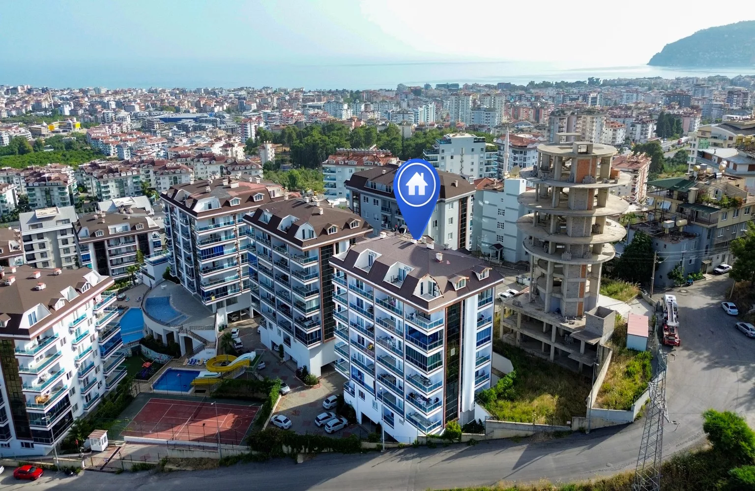 Alanya Another World Sitesi'nde Satılık 2+1 Daire
