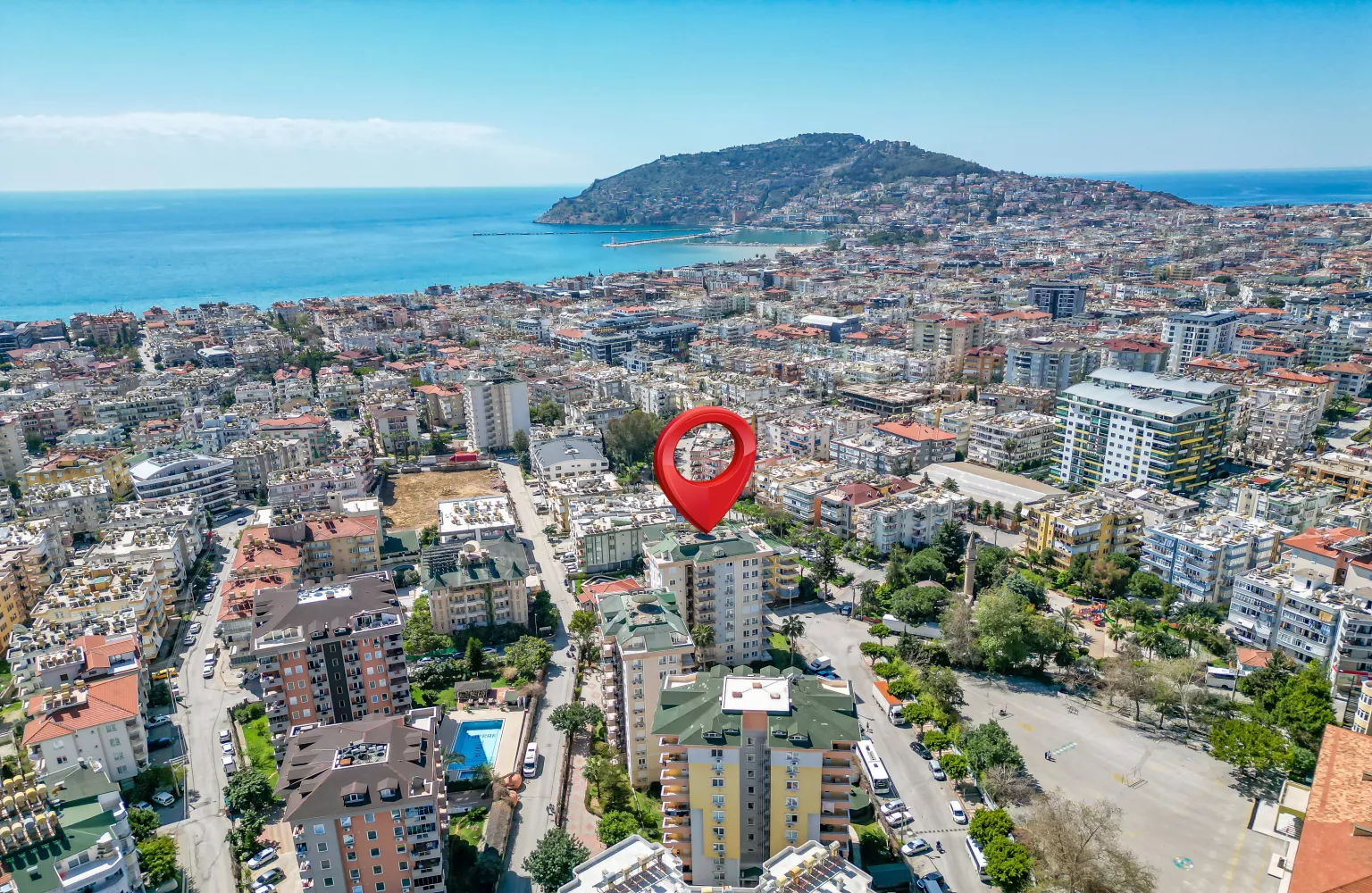 شقة 2+1 للبيع في وسط ألانيا