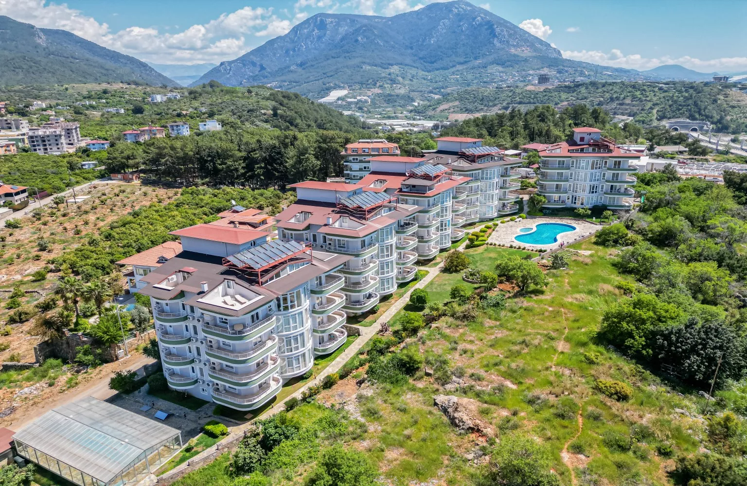 Alanya Oba'da Denize Yakın 3+1 Dubleks Daire - Orient Hill