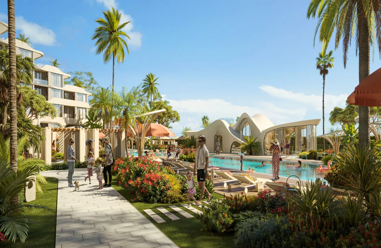 Hotelwohnapartments zum Verkauf in Antalya Altıntaş