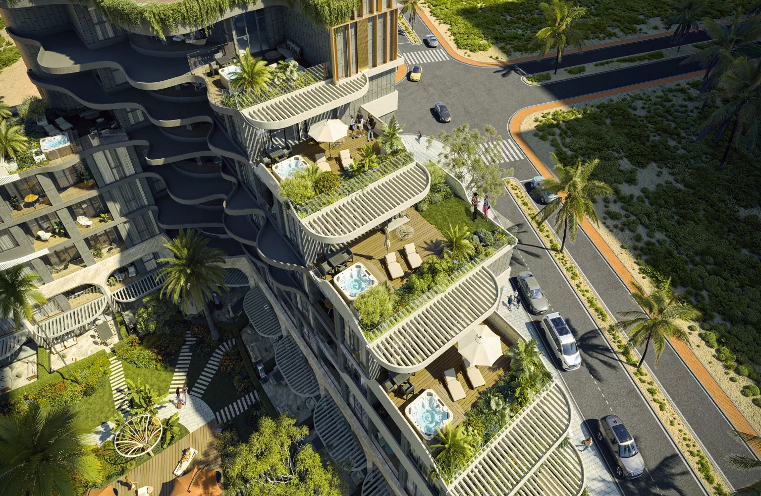 Hotelwohnapartments zum Verkauf in Antalya Altıntaş