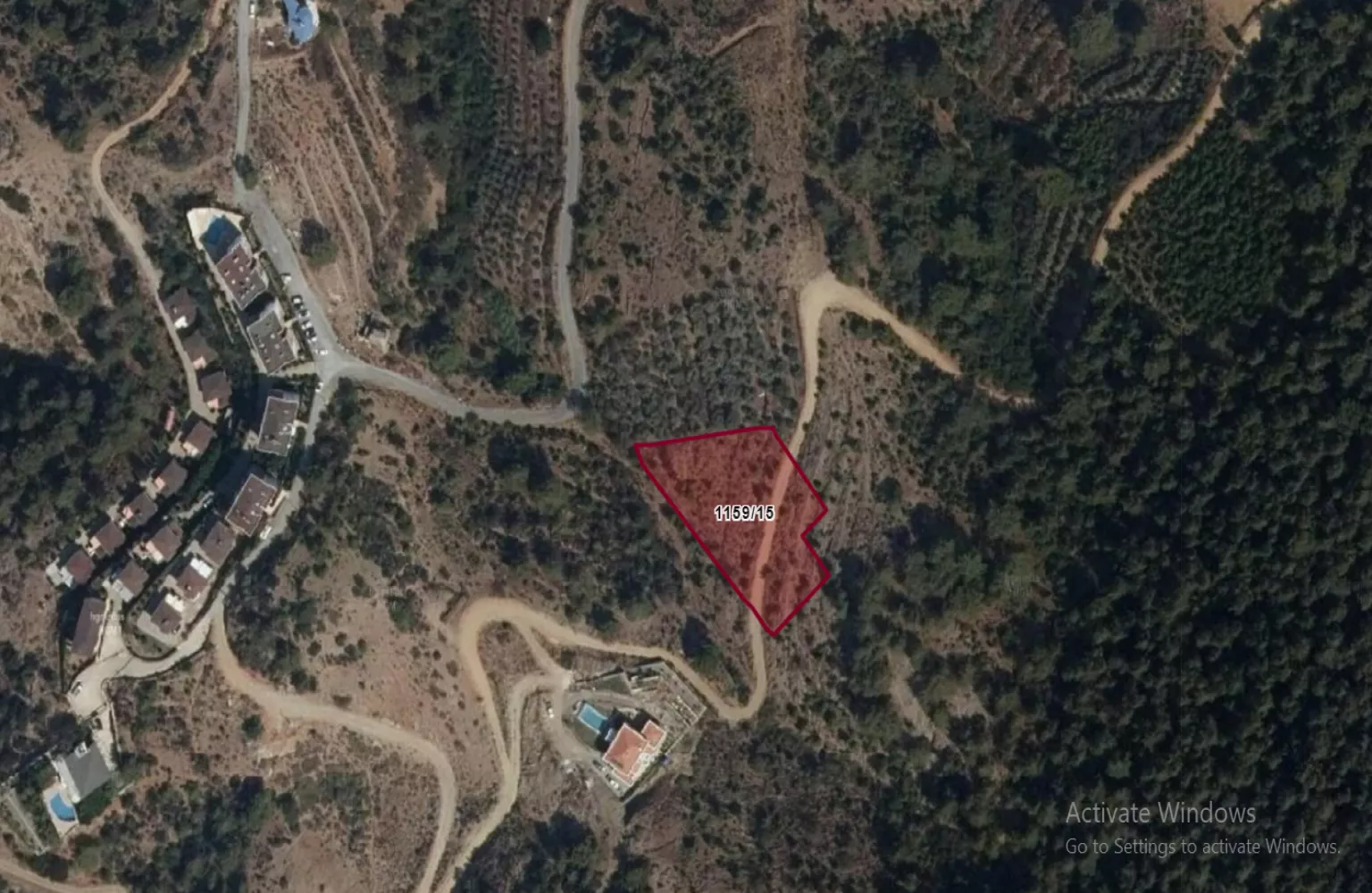 Antalya Gazipaşa'da deniz ve dağ manzaralı satılık arsa.